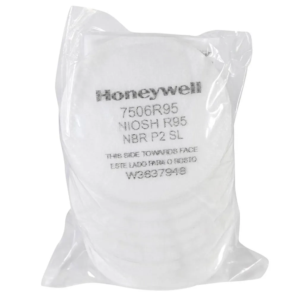 North® P7506N95 Pad Filters For Air Purifying Respirators, 10 filters (Each)