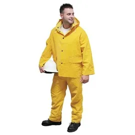 Hooded Rainsuit (unlined), 0.32mm PVC