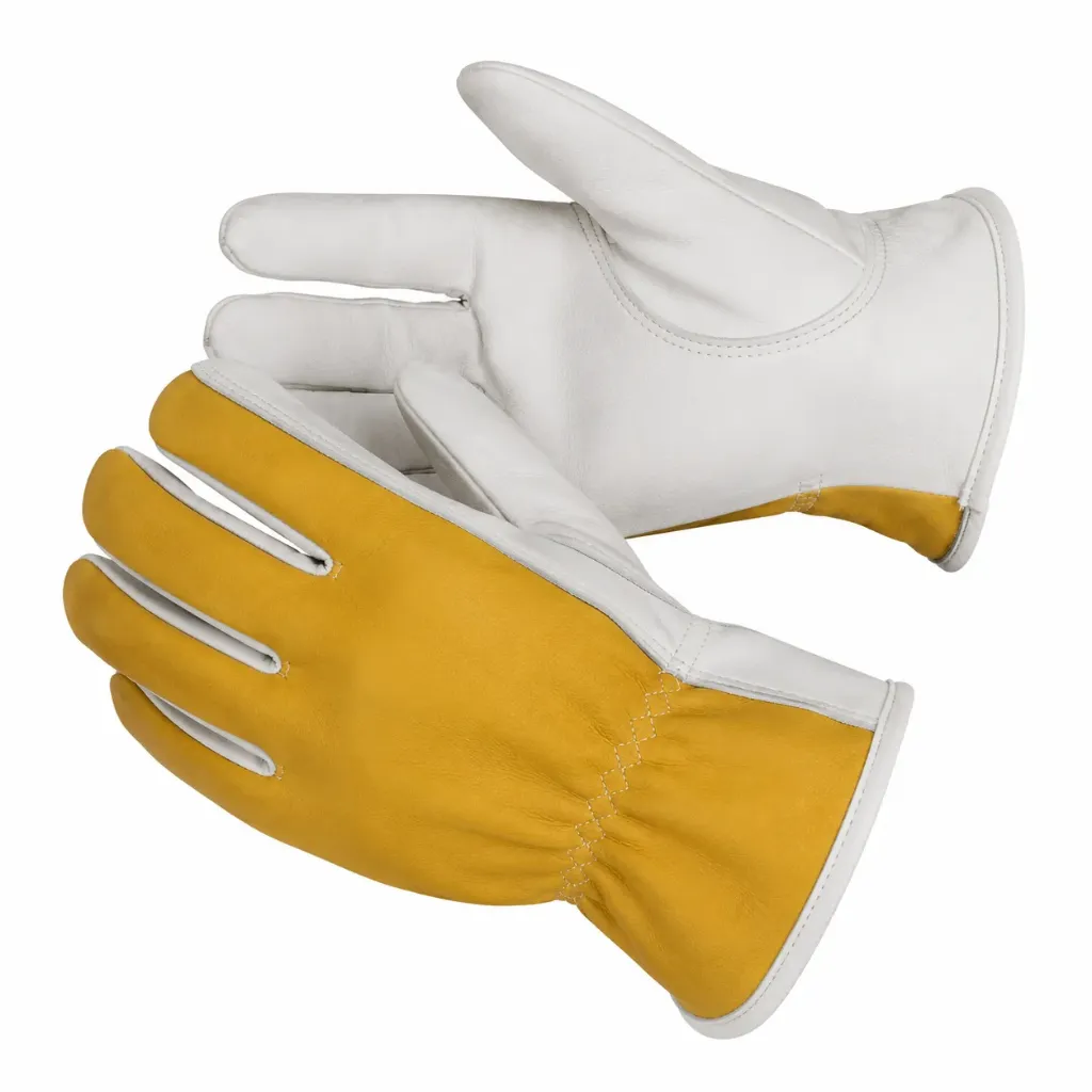 Cowhide Palm/Split Leather Unlined Driver Gloves, 72/Case (SM)